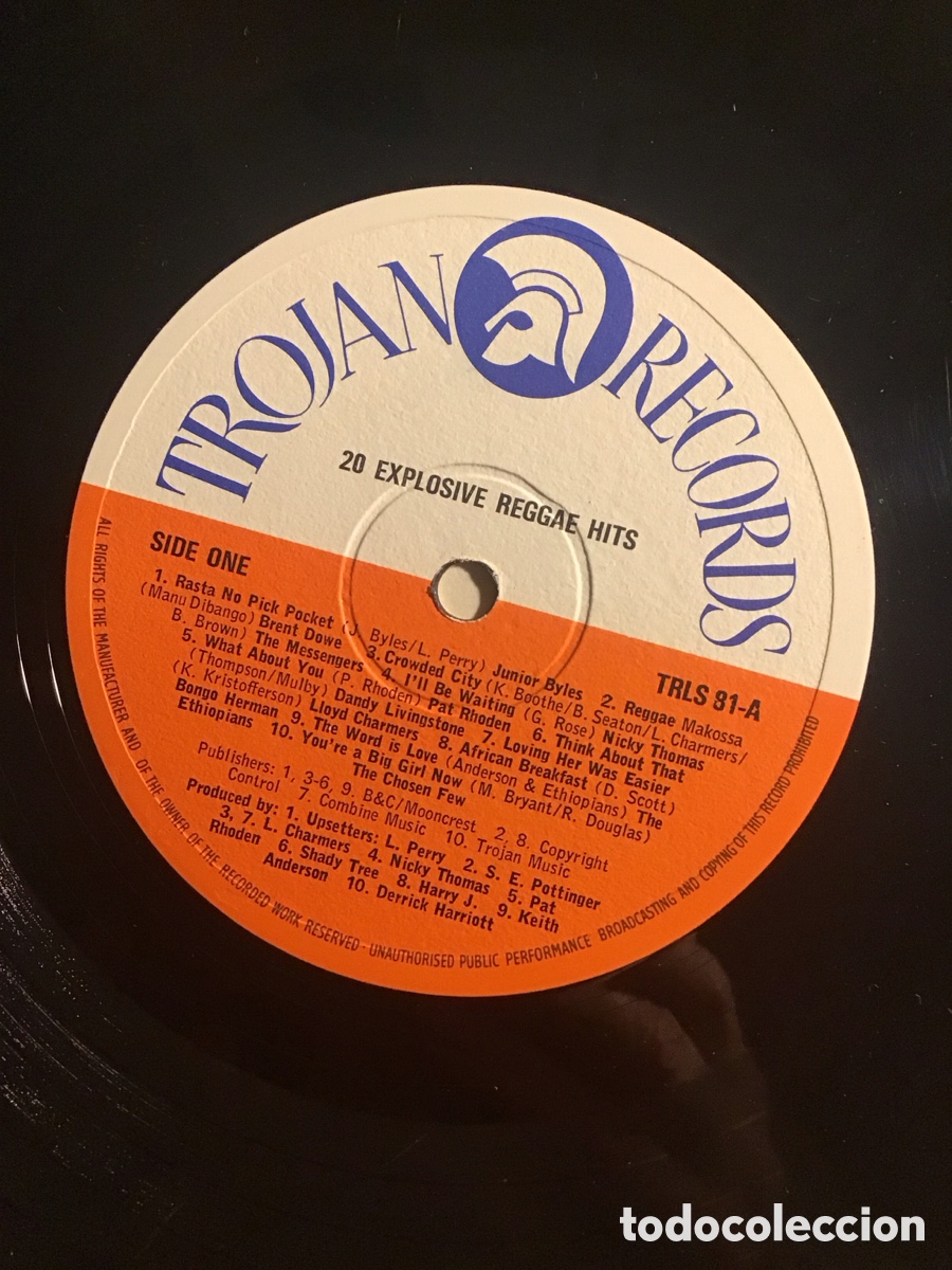 Discos de vinilo: 20 Explosive Reggae Hits - Foto 4