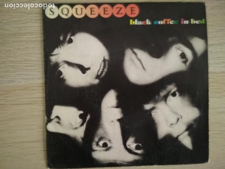 Discos de vinilo: Squeeze &lrm;&ndash; Black Coffee In Bed, spain 1982 - Foto 3