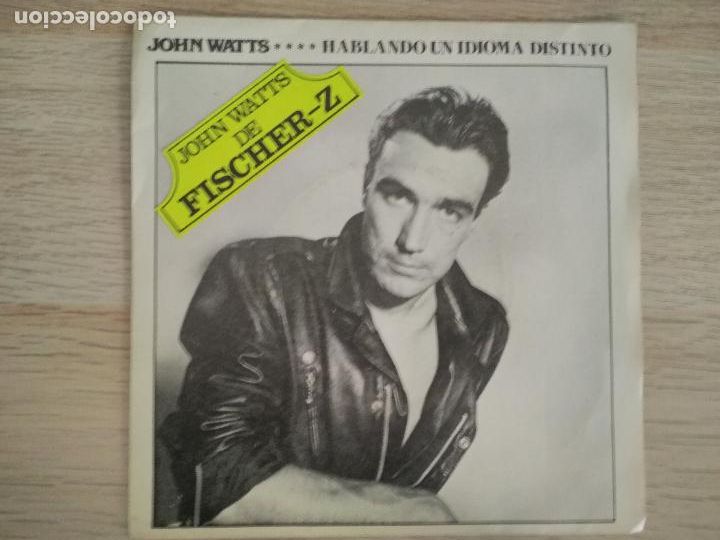 Discos de vinilo: John Watts &lrm;&ndash; Speaking A Different Language 1981 ed espa&ntilde;ola, promocional - Foto 1