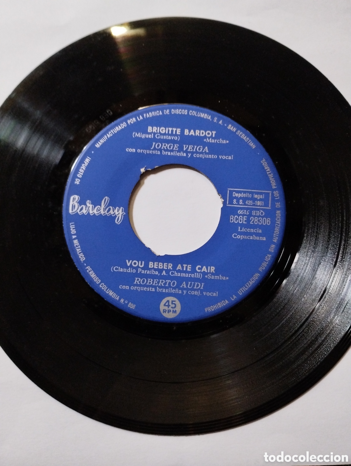 Discos de vinilo: Brigitte bardot marcha do miudinho - Foto 3