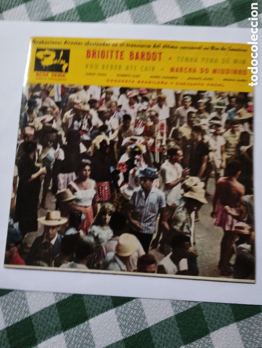 Discos de vinilo: Brigitte bardot marcha do miudinho - Foto 1