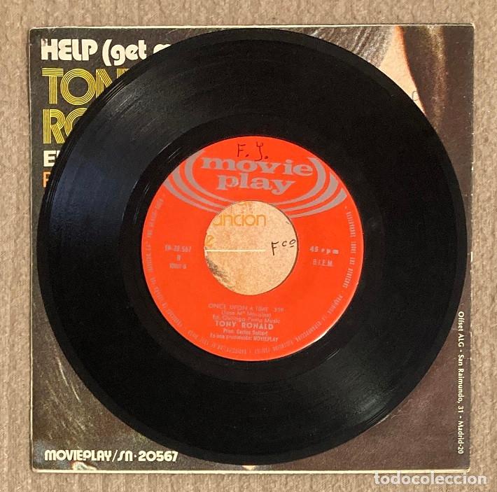 Discos de vinilo: TONY ROLAND EN ESPA&Ntilde;OL. HELP (GET ME SOME HELP)(VINILO 7&rdquo;)(035EP) - Foto 4