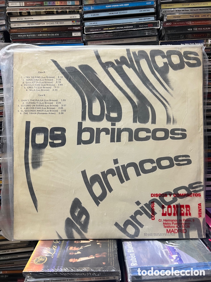 Discos de vinilo: Los brincos I try to find - Foto 2
