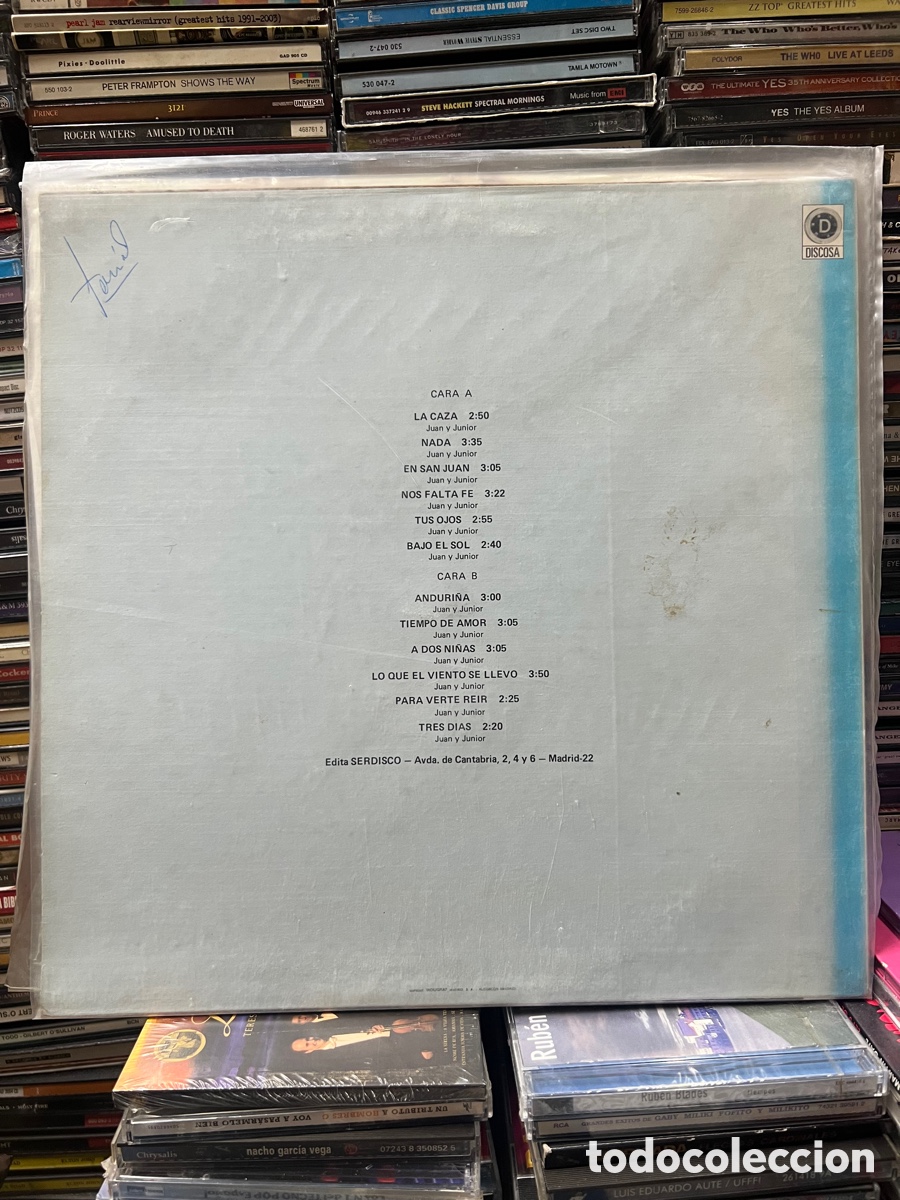 Discos de vinilo: Juan y junior Lo mejor - Foto 2