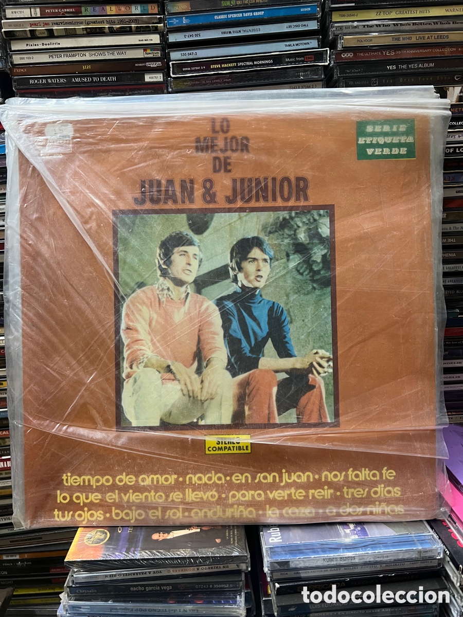 Discos de vinilo: Lo mejor de Juan & junior - Foto 1