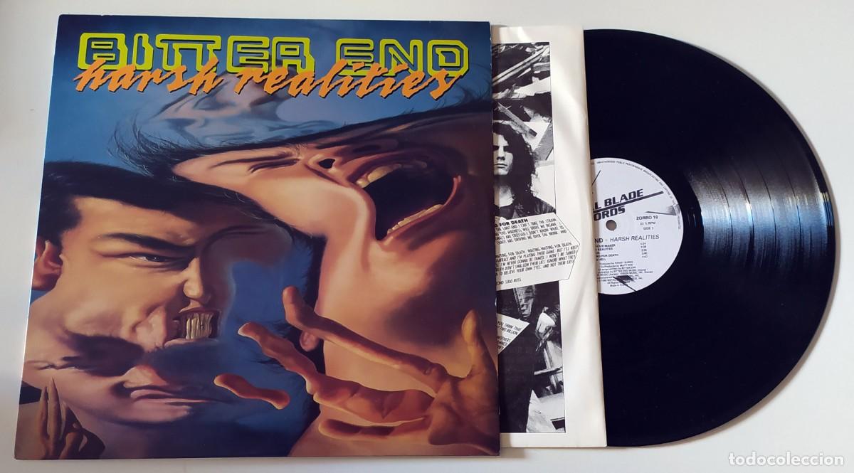Discos de vinilo: LP BITTER END - HARSH REALITIES - Foto 3