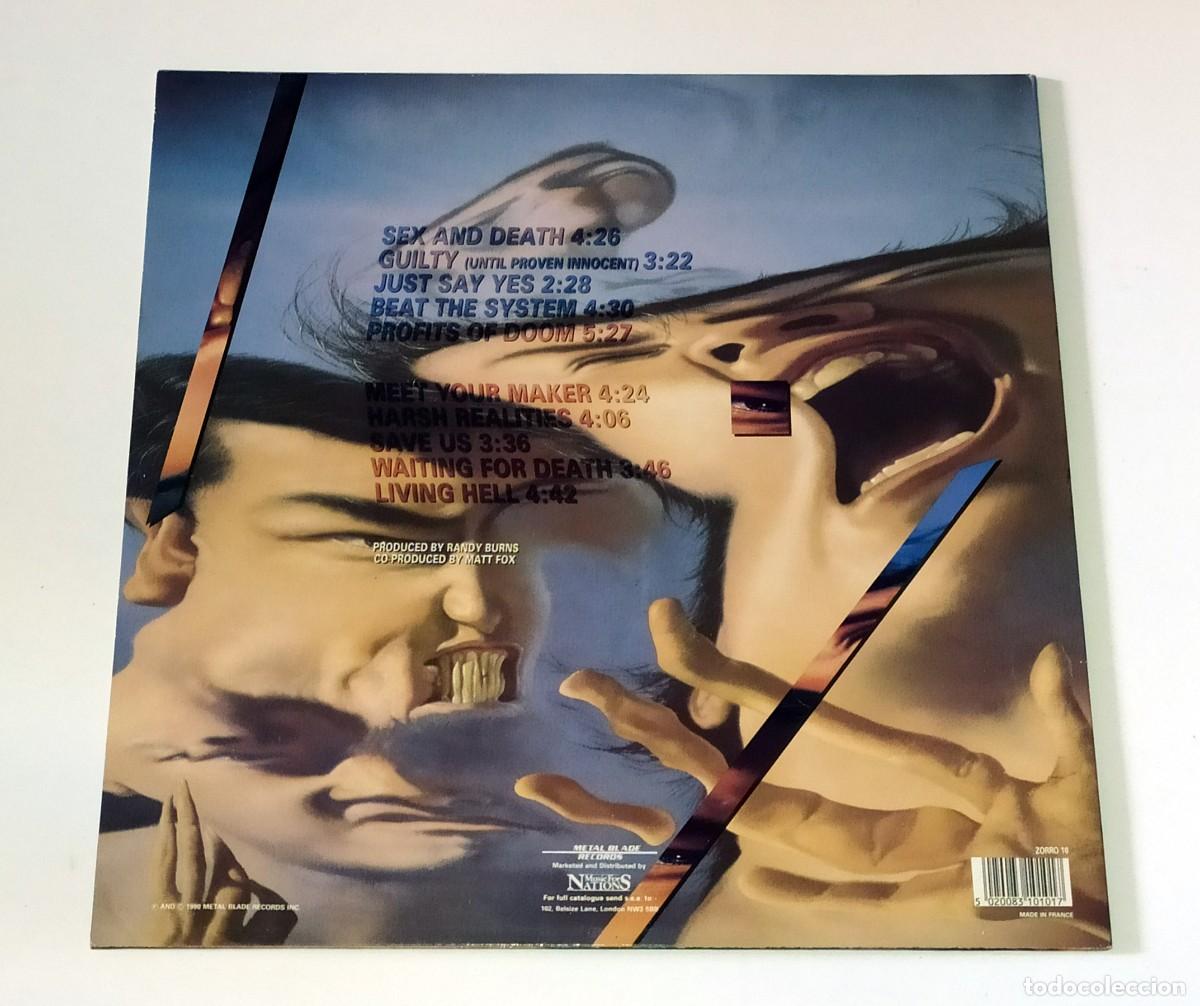 Discos de vinilo: LP BITTER END - HARSH REALITIES - Foto 2