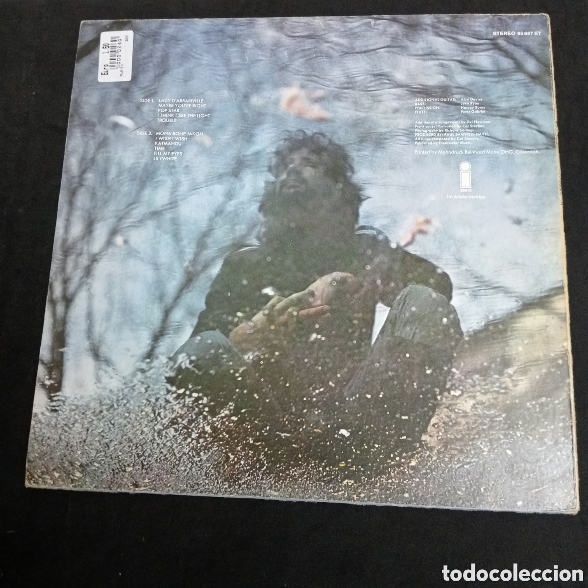 Discos de vinilo: CAT STEVENS - MONA BONE JAKON - LP - 1970 - Foto 2