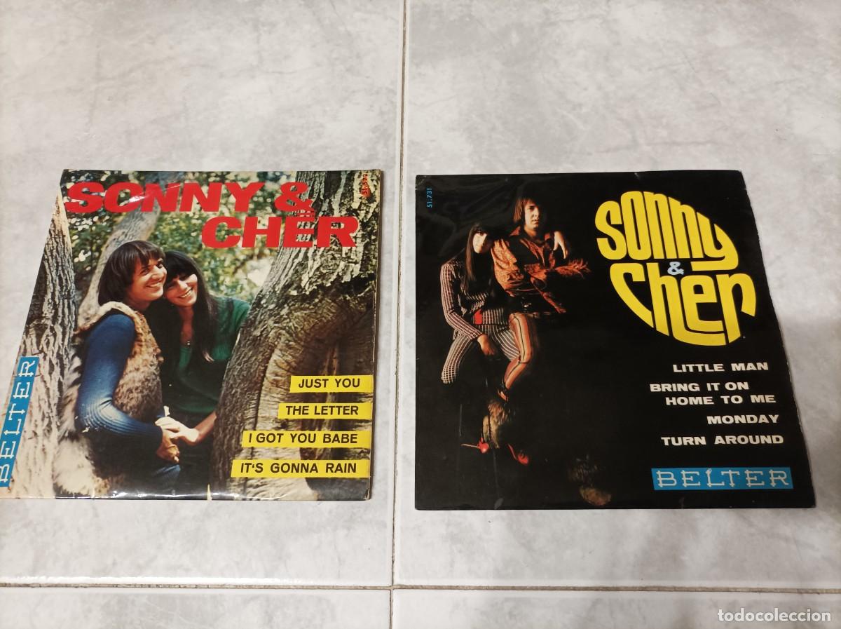 Discos de vinilo: Sonny and Cher lote eps - Foto 1