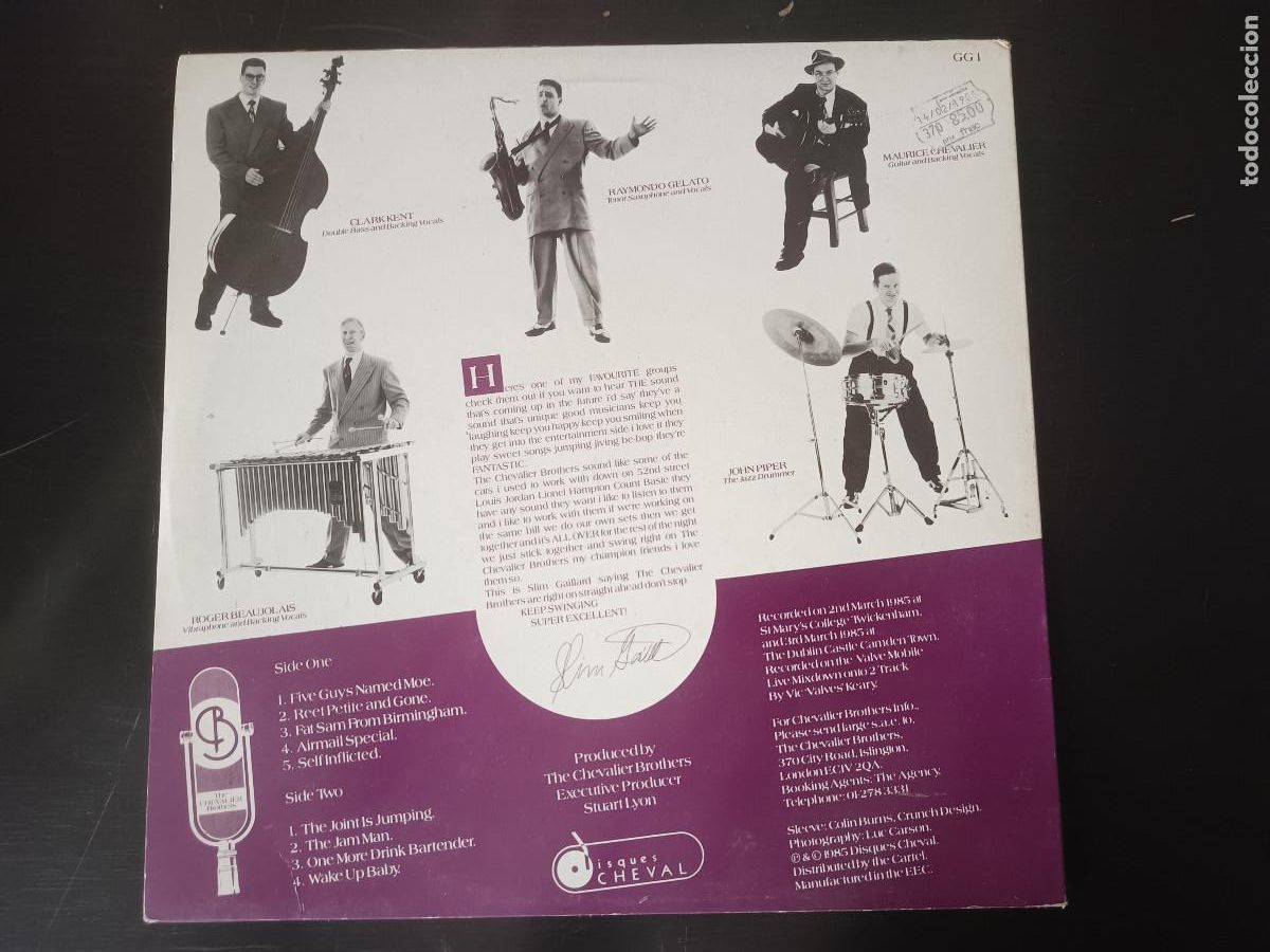 Discos de vinilo: Chevalier Brothers Live and Jumping - Foto 2