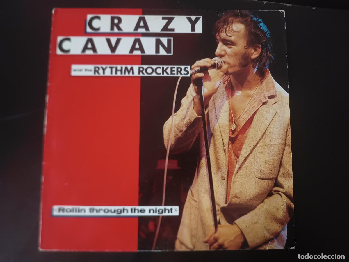 Discos de vinilo: Crazy Cavan n the rythm rockers- Rolling through the night - Foto 1