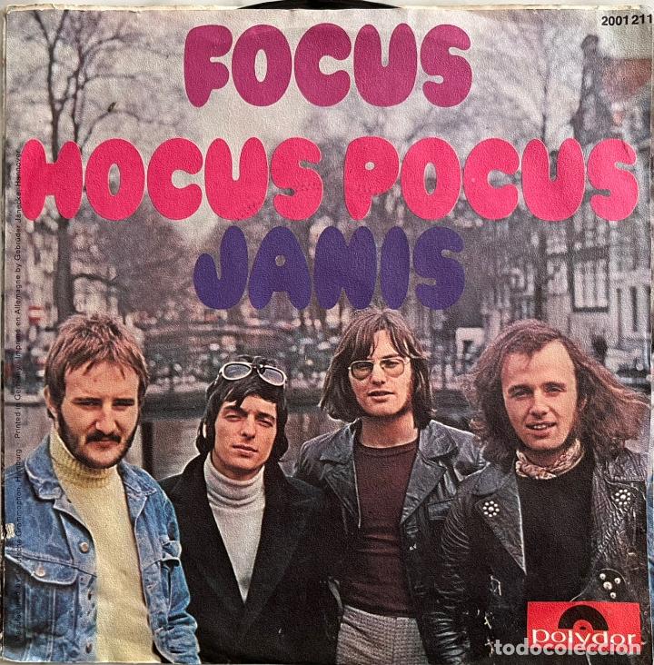 Discos de vinilo: FOCUS. HOCUS POCUS. SINGLE ORIGINAL ALEMANIA - Foto 2