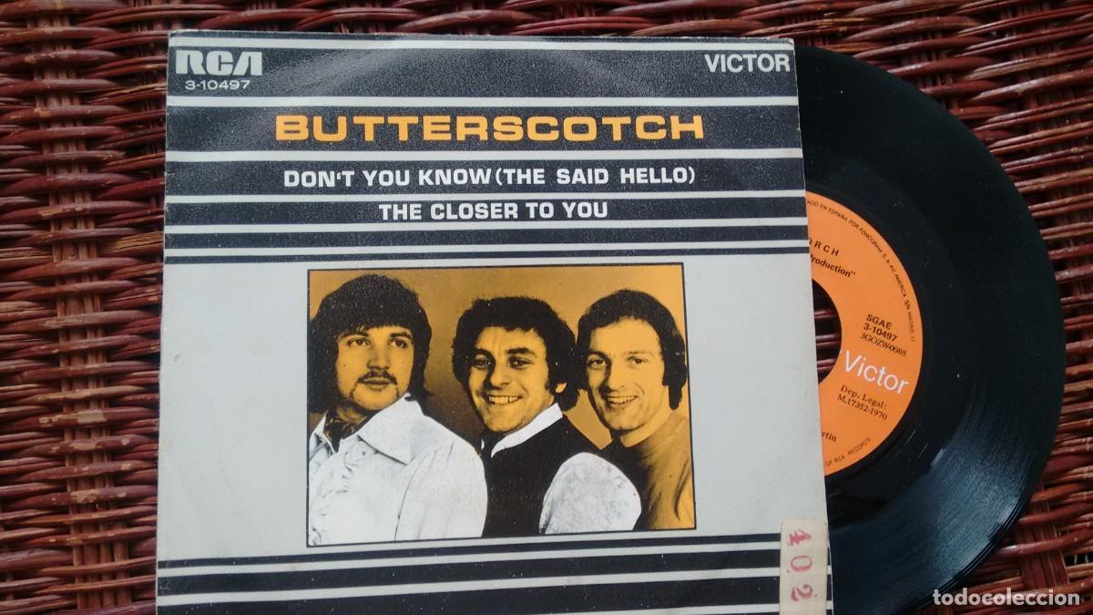 Discos de vinilo: Single ( vinilo) de BUTTERSCOTCH a&ntilde;os 70 - Foto 1
