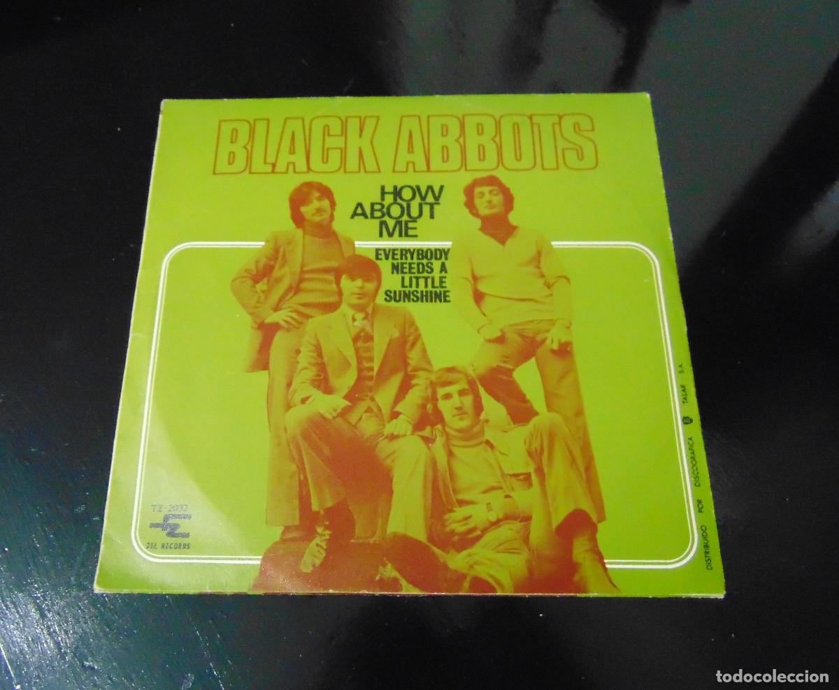 Discos de vinilo: BLACK ABBOTS - HOW ABOUT ME - SINGLE ESPA&Ntilde;OL 1971 - Foto 3