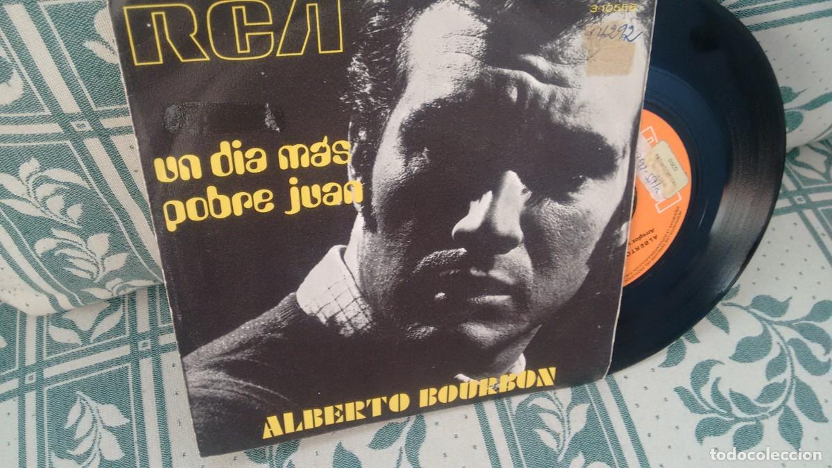 Discos de vinilo: Single ( vinilo) de ALBERTO BOURBON a&ntilde;os 70 - Foto 1