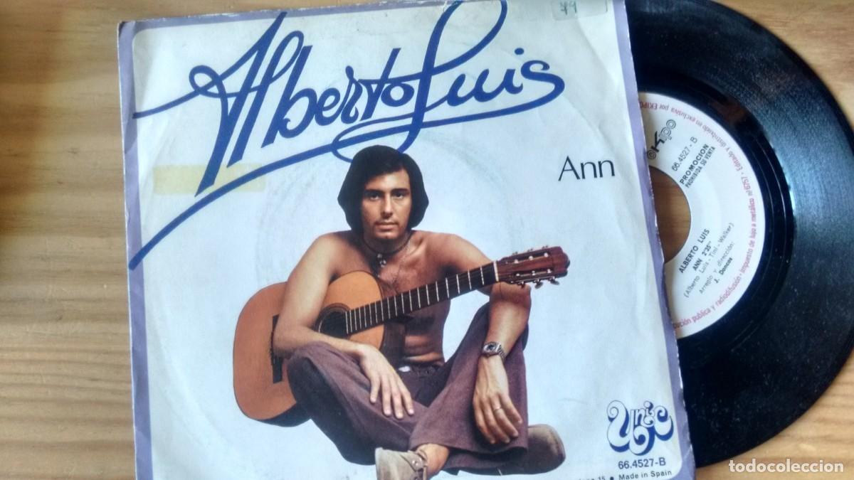 Discos de vinilo: Single ( vinilo) de ALBERTO LUIS a&ntilde;os 70 - Foto 1
