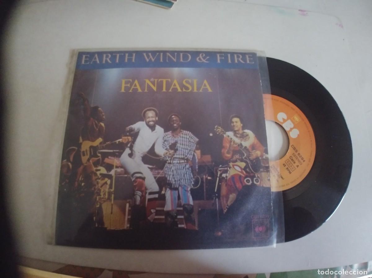 Discos de vinilo: EARTH WIND & FIRE-SINGLE FANTASIA
