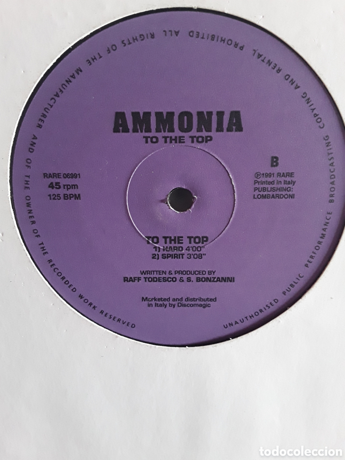 Discos de vinilo: Ammonia &lrm;&ndash; To The Top - Foto 2