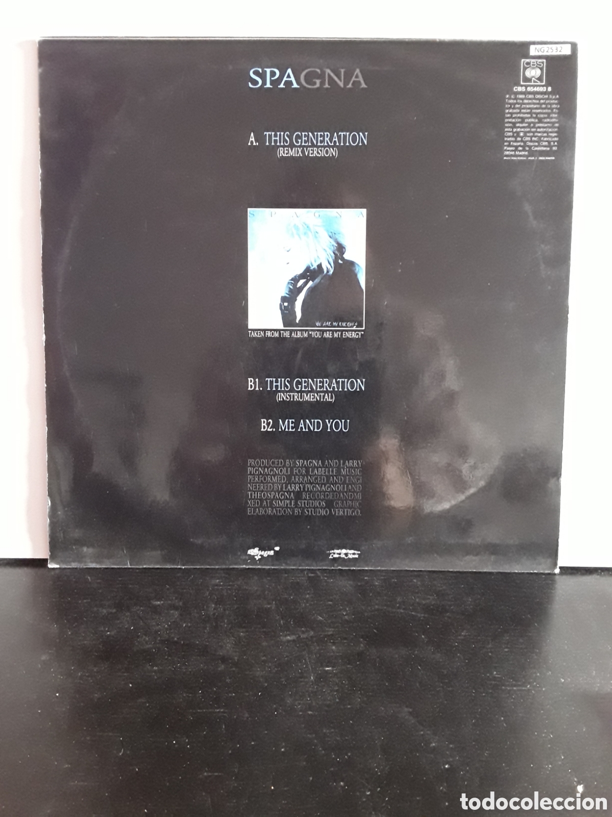 Discos de vinilo: Spagna &lrm;&ndash; This Generation (Remix Version) - Foto 2