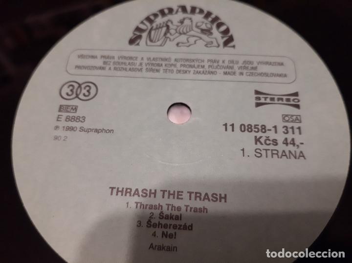 Discos de vinilo: ARAKAIN -THRASH THE TRASH- (1990) LP DISCO VINILO - Foto 3
