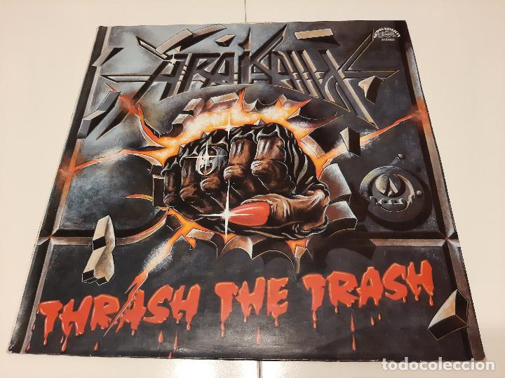 Discos de vinilo: ARAKAIN -THRASH THE TRASH- (1990) LP DISCO VINILO - Foto 1