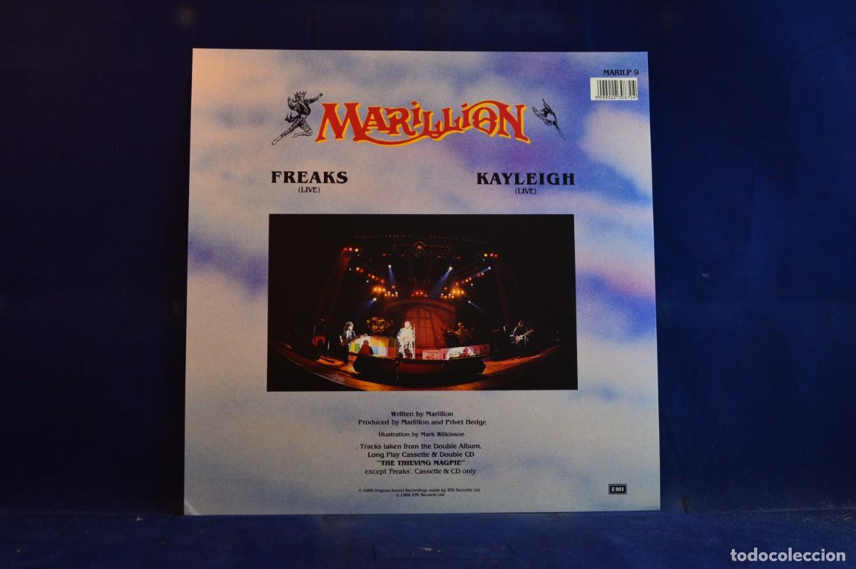 Discos de vinilo: MARILLION &ndash; FREAKS LIVE - SINGLE - Foto 2