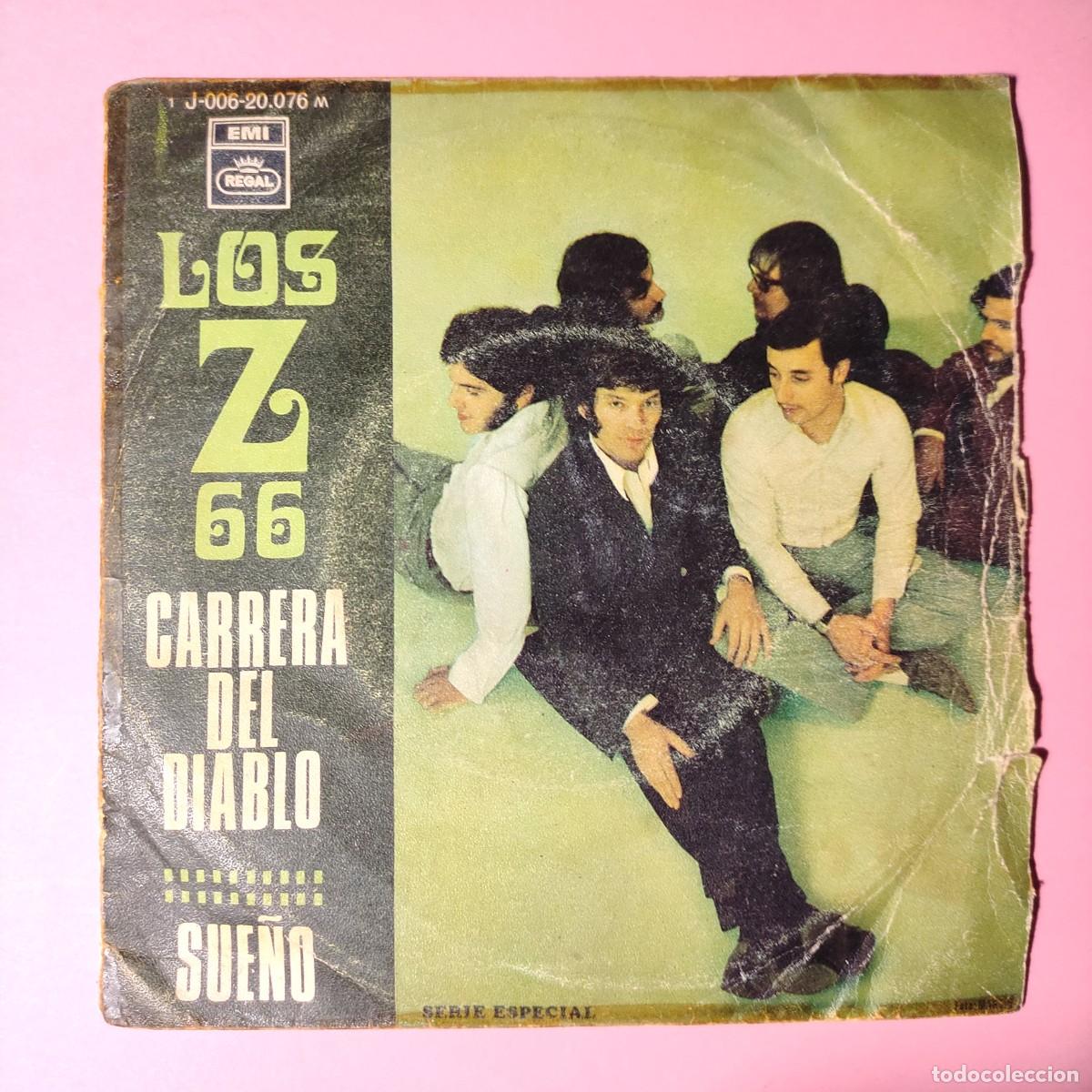 Discos de vinilo: Z66 ** CARRERA DEL DIABLO ** SINGLE ** JUANI - Foto 1