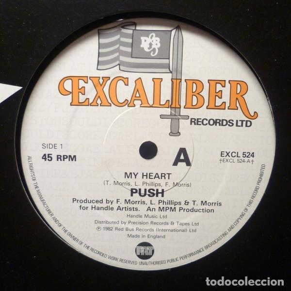 Discos de vinilo: Push&ndash; My Heart-UK-1982-MAXI SINGLE - Foto 1