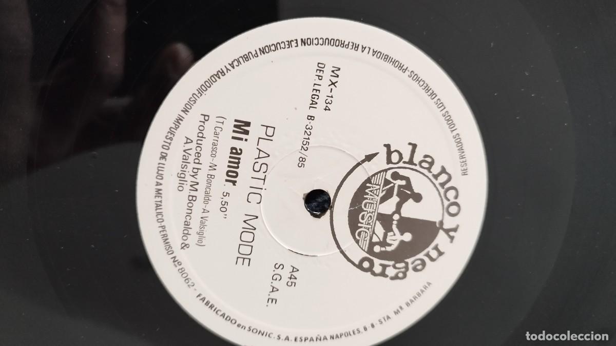Discos de vinilo: Modo Pl&aacute;stico &ndash;Mi Amor.Vinilo Maxi Single,Italo Dance - Foto 3