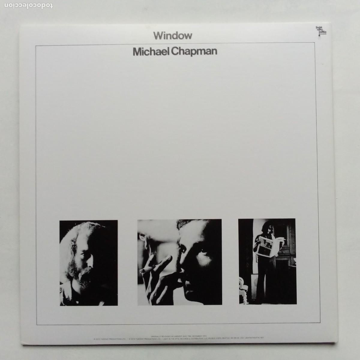 Discos de vinilo: Michael Chapman. Window. LP gatefold, rock UK 70s - Foto 2