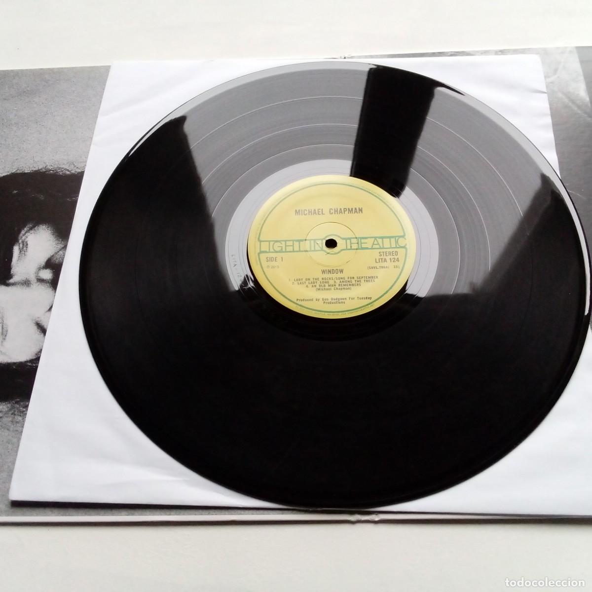 Discos de vinilo: Michael Chapman. Window. LP gatefold, rock UK 70s - Foto 5