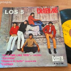 Discos de vinilo: LOS 5 DIABLOS (AT A TIME LIKE THIS) EP ESPAÑA 1968 (EPI27)