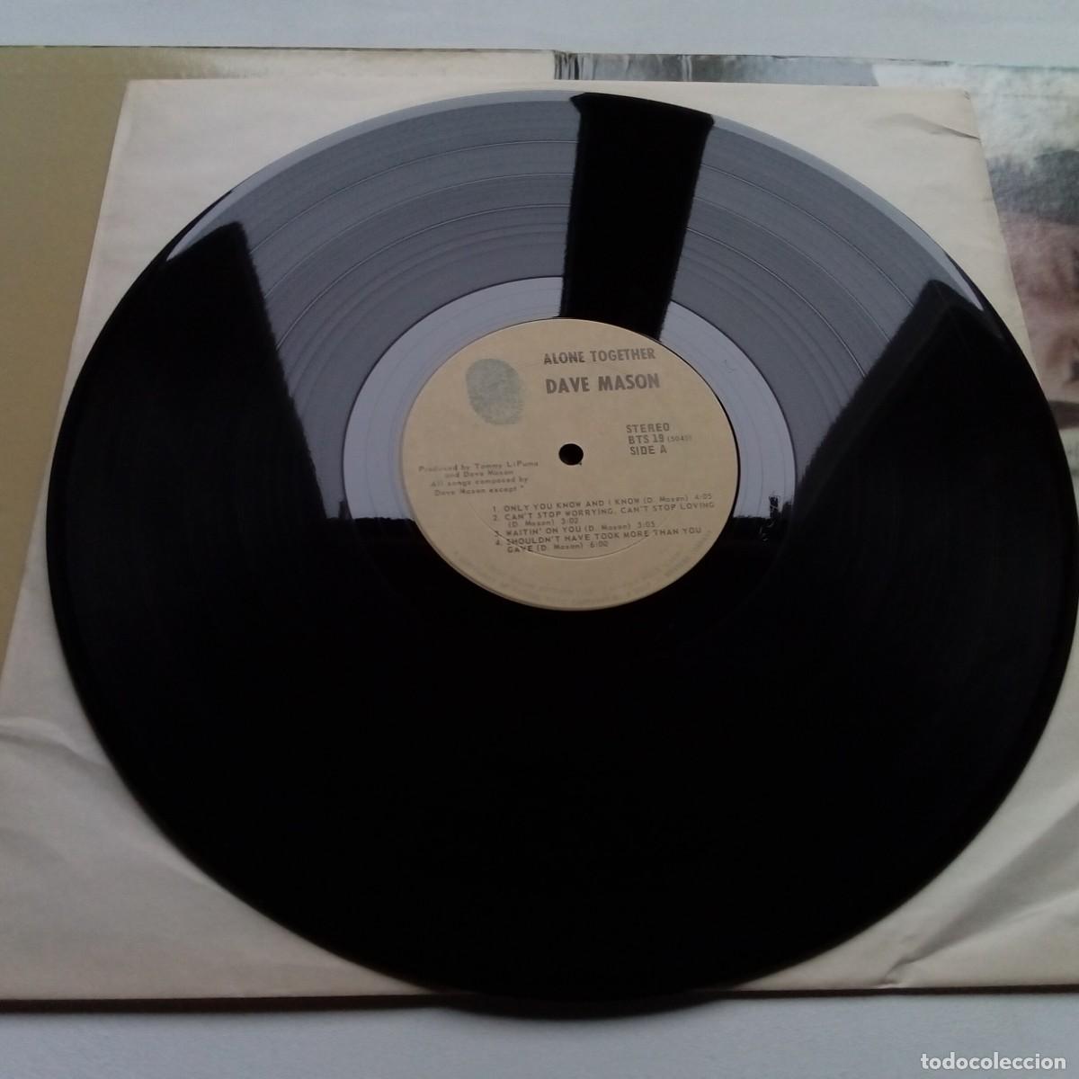 Discos de vinilo: Dave Mason. Alone Together. LP gatefold. Rock UK - Foto 4