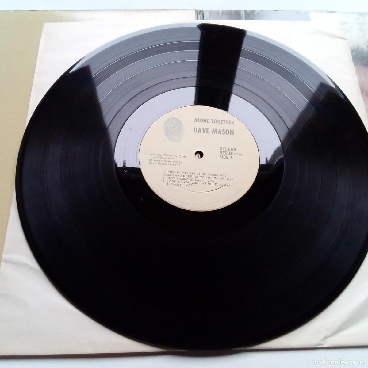 Discos de vinilo: Dave Mason. Alone Together. LP gatefold. Rock UK - Foto 5