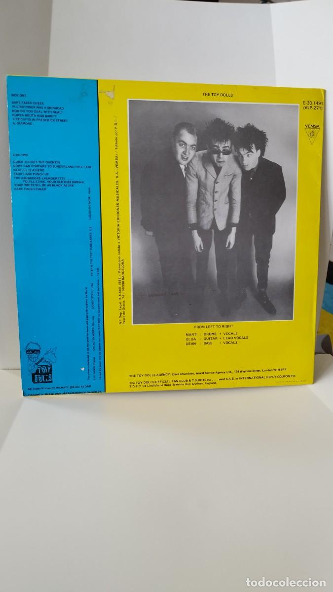 Discos de vinilo: Toy Dolls &ndash; Bare Faced Cheek.Vinilo Lp Punk - Foto 3
