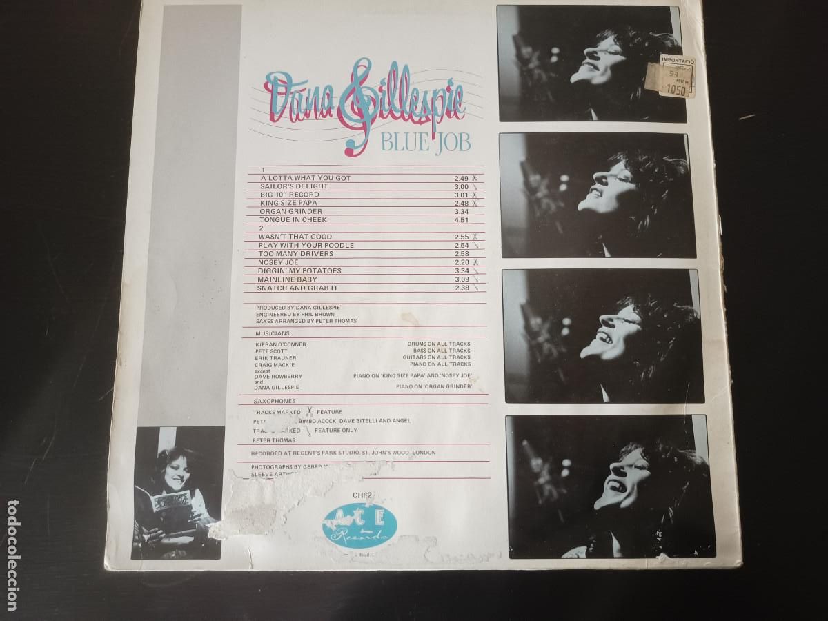 Discos de vinilo: Dana Gillespie Blue Job - Foto 2