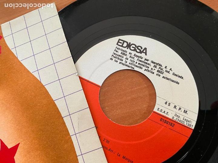 Discos de vinilo: LA MORGUE POMPIS DE LUXE) SINGLE 1981 (EPI27) - Foto 2