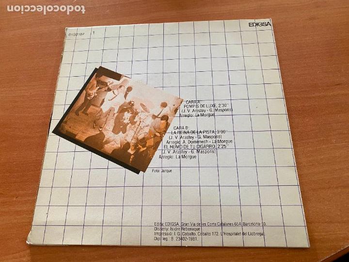 Discos de vinilo: LA MORGUE POMPIS DE LUXE) SINGLE 1981 (EPI27) - Foto 3