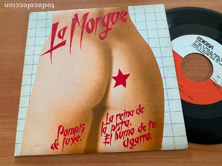 Discos de vinilo: LA MORGUE POMPIS DE LUXE) SINGLE 1981 (EPI27) - Foto 1