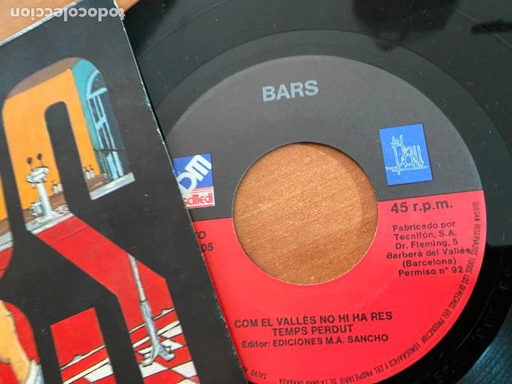 Discos de vinilo: BARS (LA RADIO) SINGLE ESPA&Ntilde;A (EPI27) - Foto 2