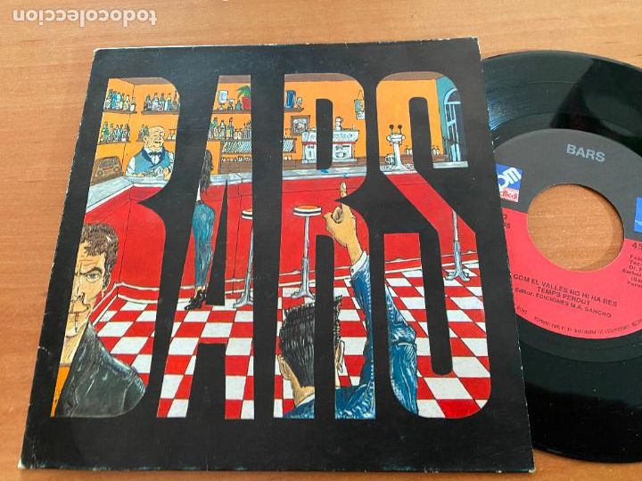 Discos de vinilo: BARS (LA RADIO) SINGLE ESPA&Ntilde;A (EPI27) - Foto 1