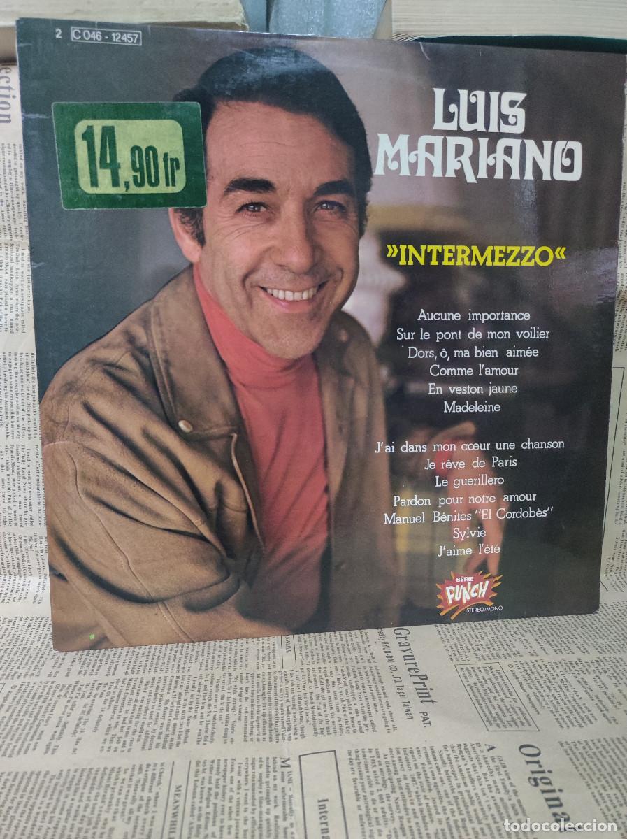 Discos de vinilo: Luis Mariano &ndash; Intermezzo - Foto 1