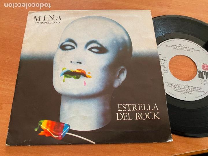 Discos de vinilo: MINA (ESTRELLA DEL ROCK) SINGLE ESPA&Ntilde;A (EPI27) - Foto 1