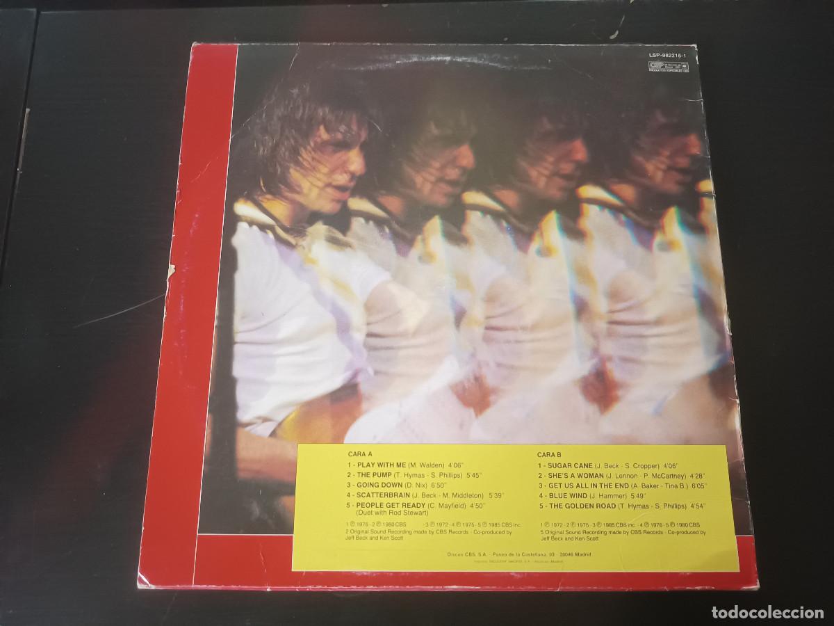 Discos de vinilo: Jeff Beck Blue Wind - Foto 2