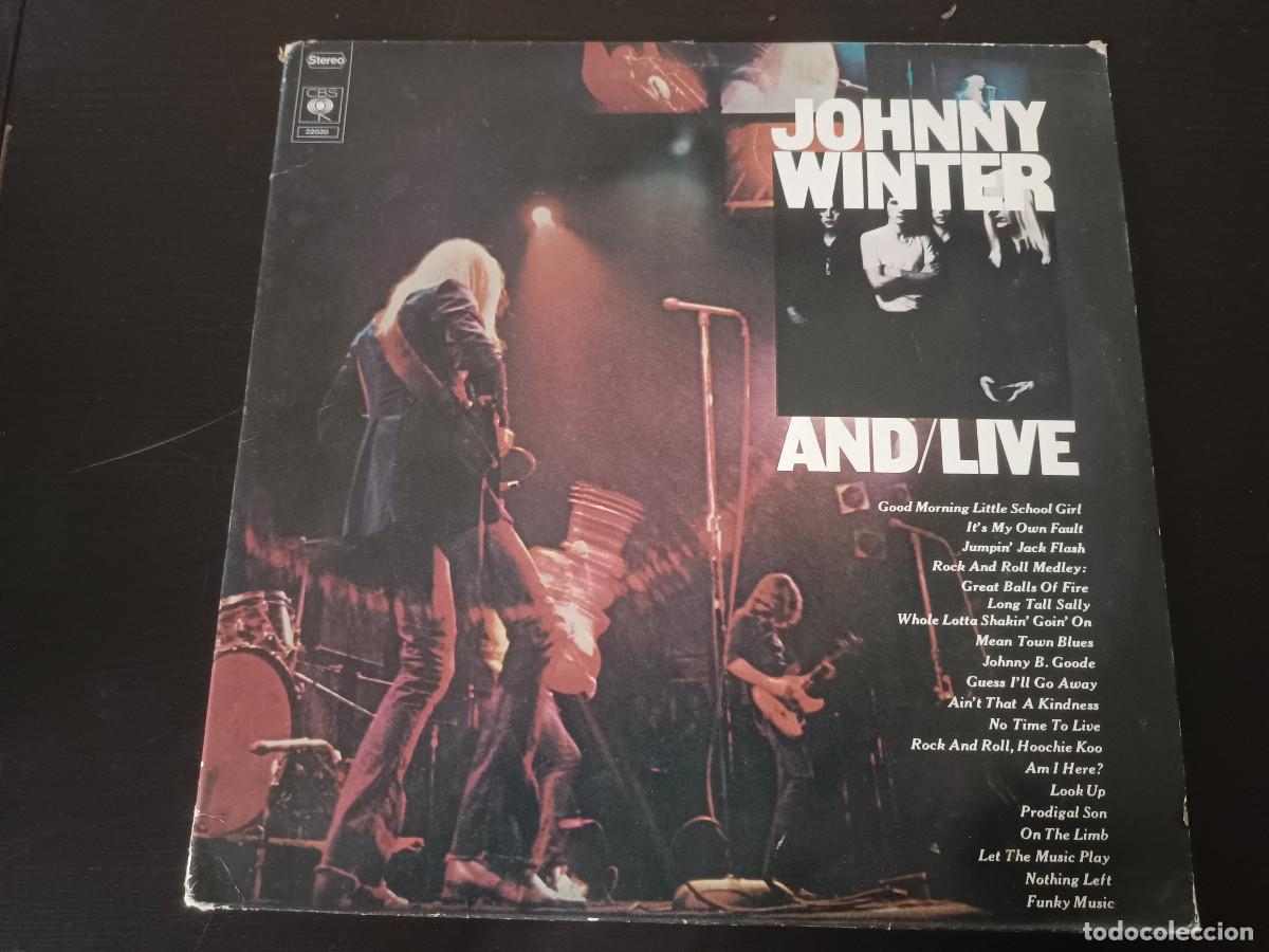 Discos de vinilo: Johnny Winter And/live - Foto 1
