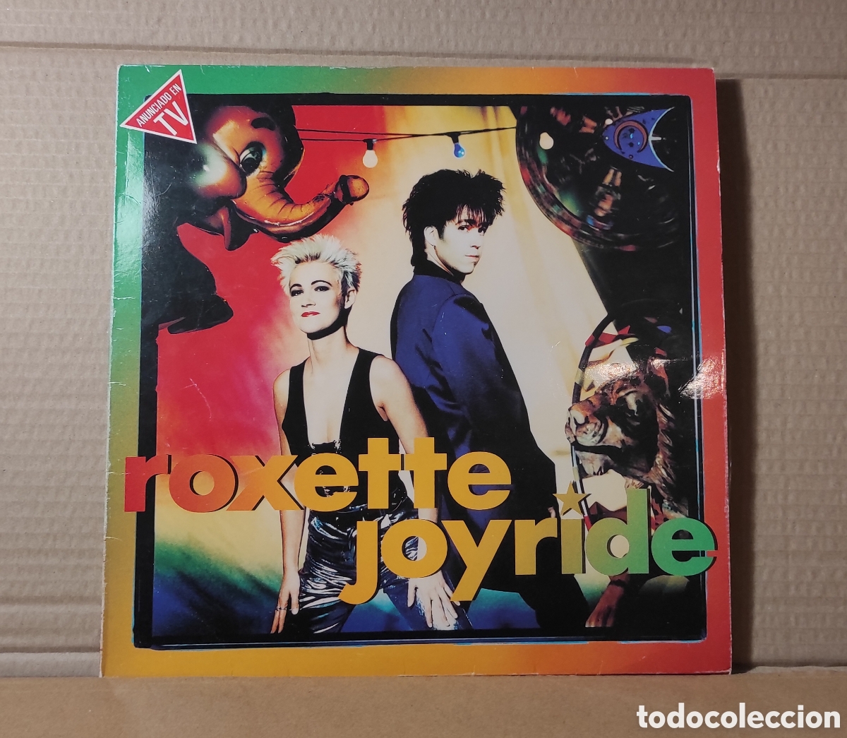 Discos de vinilo: LP ROXETTE - JOYRIDE - EMI ODE&Oacute;N 1991 - Foto 1