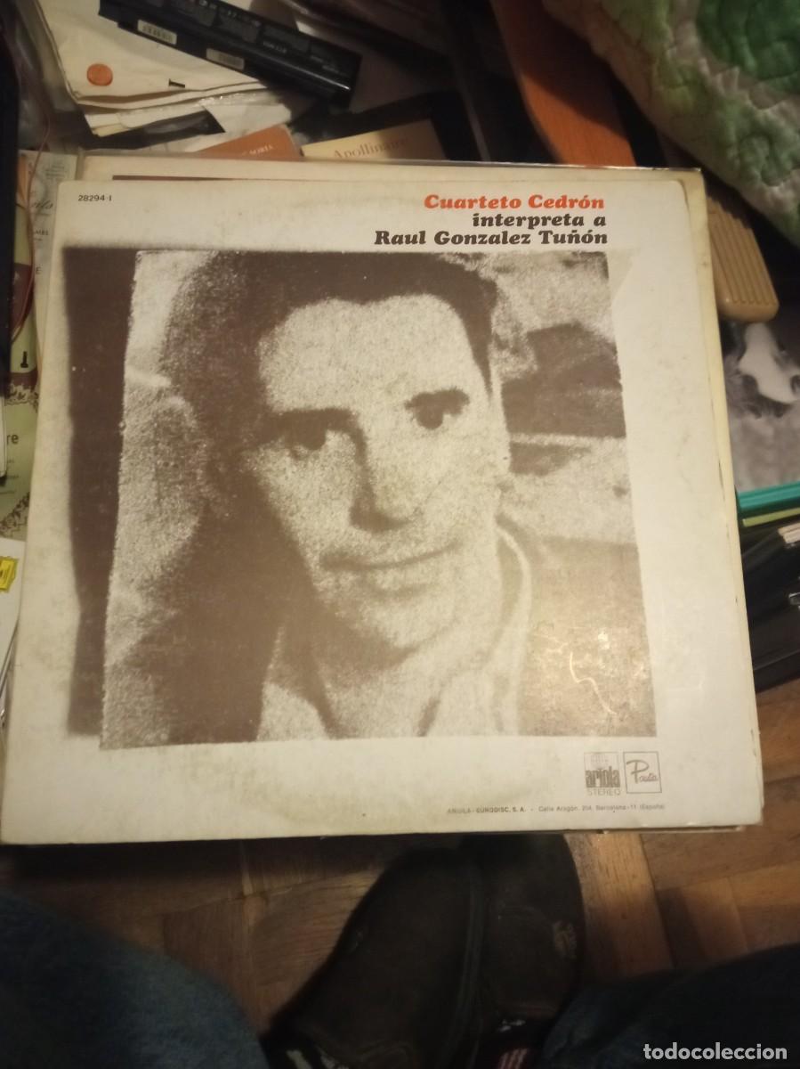 Discos de vinilo: Cuarteto Cedr&oacute;n/Paco Ib&aacute;&ntilde;ez. Ariola 1983 - Foto 1