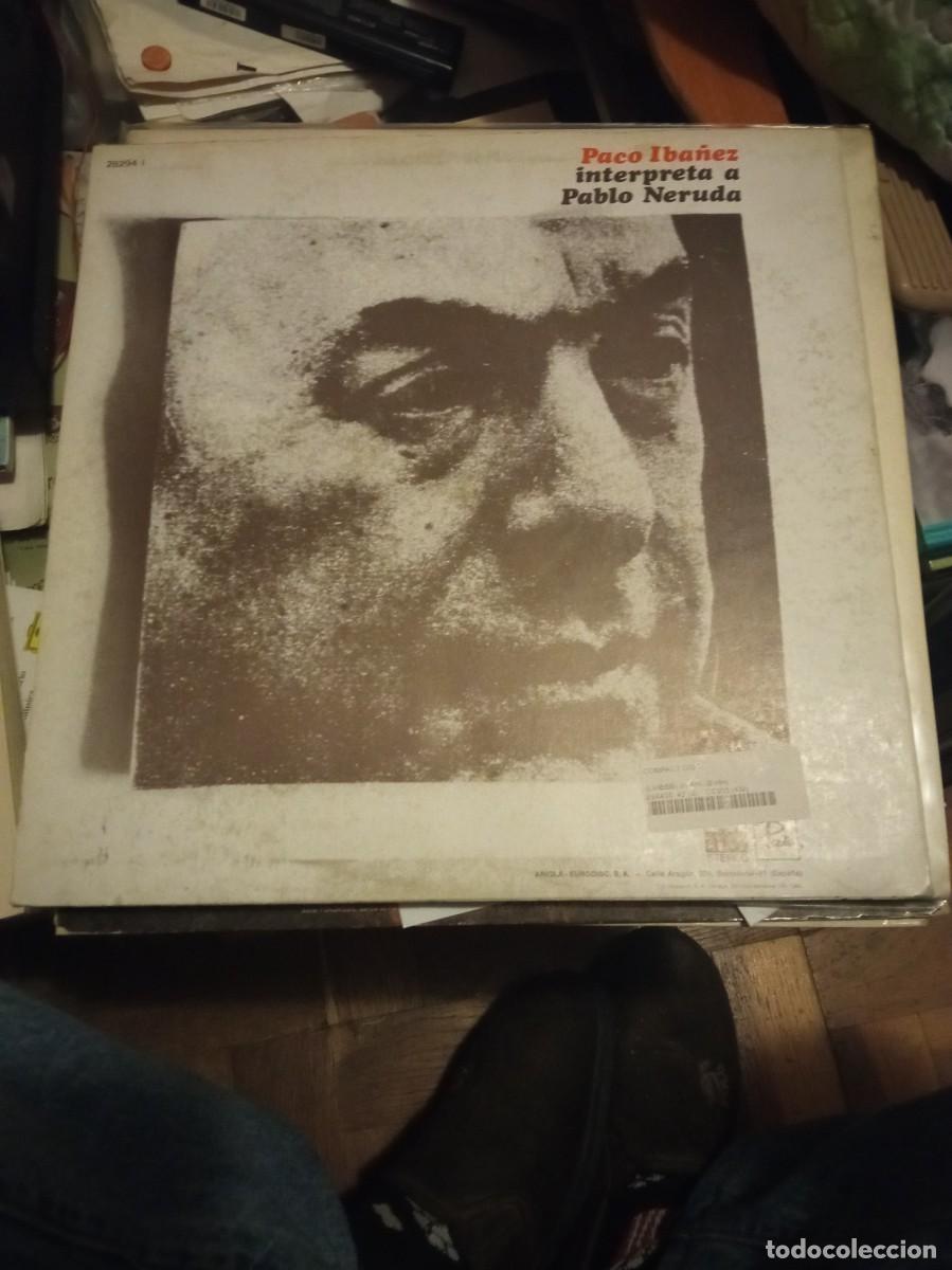Discos de vinilo: Cuarteto Cedr&oacute;n/Paco Ib&aacute;&ntilde;ez. Ariola 1983 - Foto 2