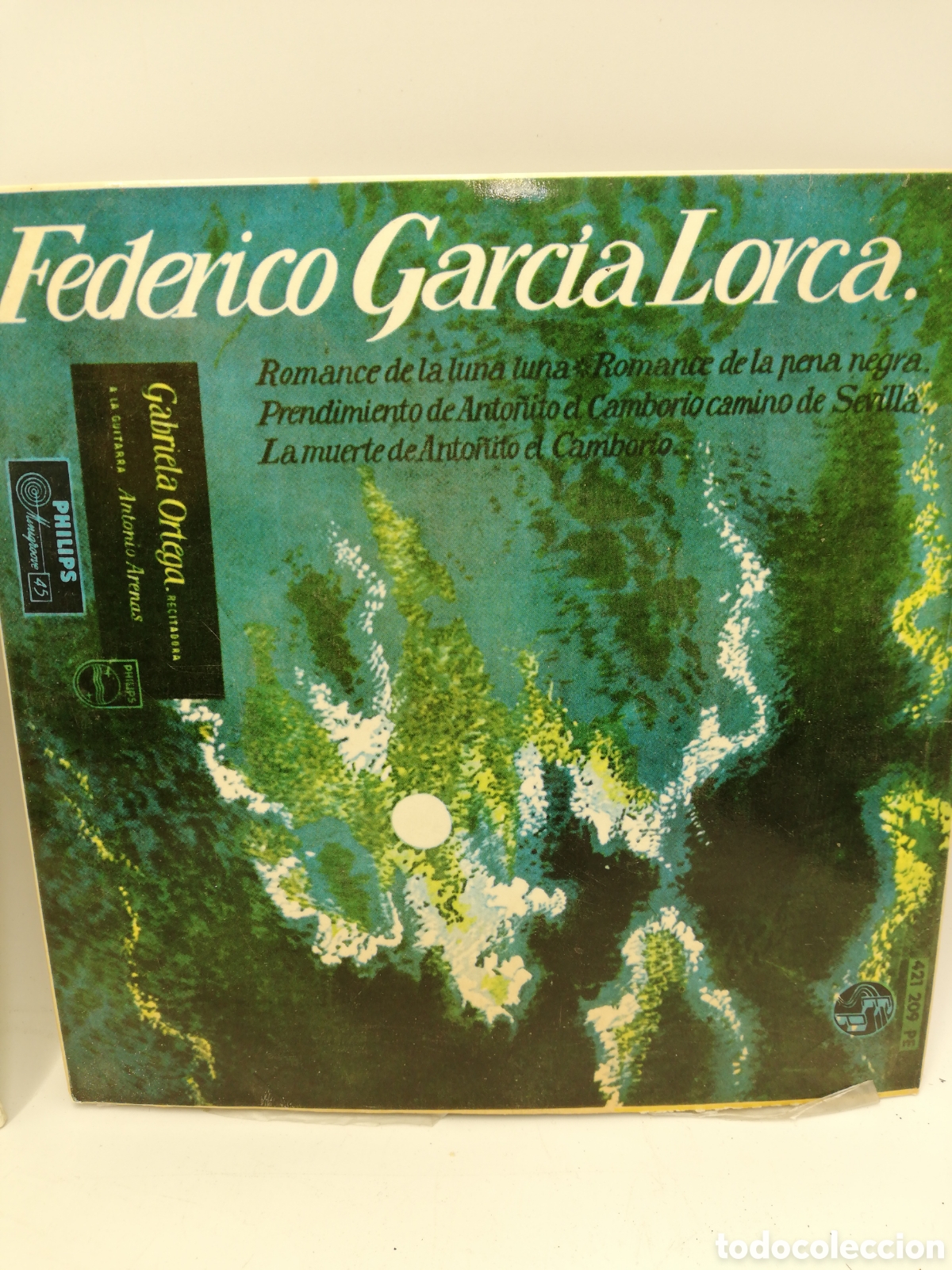 Discos de vinilo: 2 discos EPS. Federico Garc&iacute;a Lorca. - Foto 2