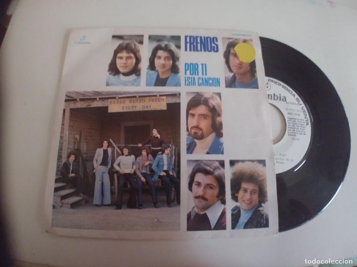 Discos de vinilo: FRENOS-SINGLE POR TI - Foto 1